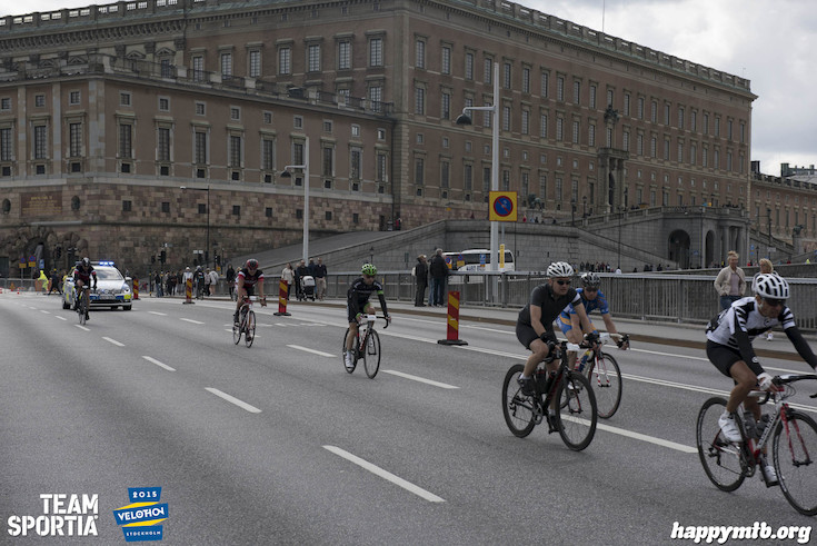 Bild från Velothon Stockholm 2015 - Slottet