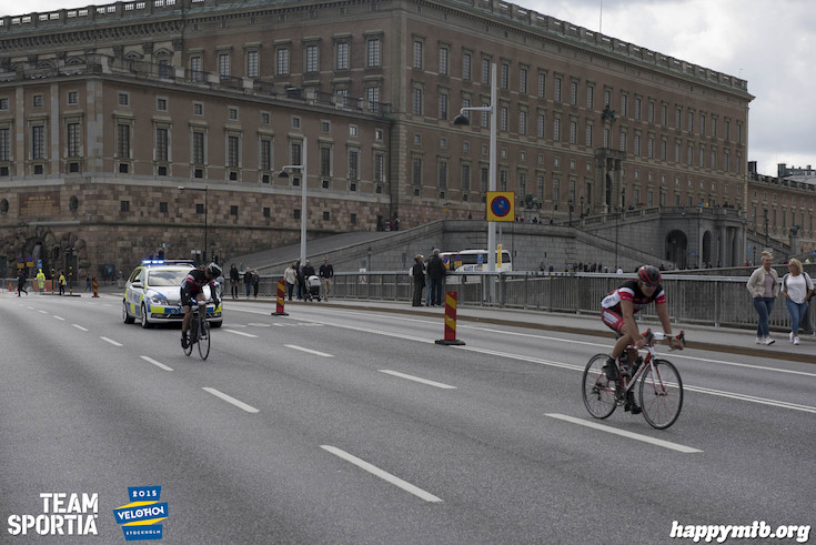 Bild från Velothon Stockholm 2015 - Slottet