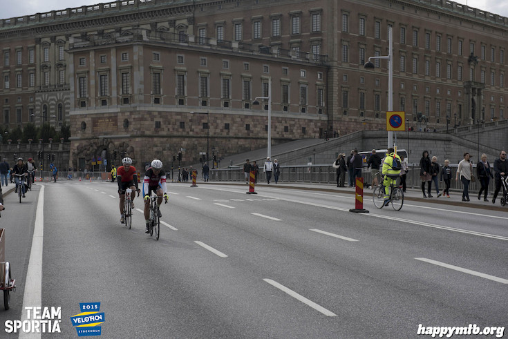 Bild från Velothon Stockholm 2015 - Slottet