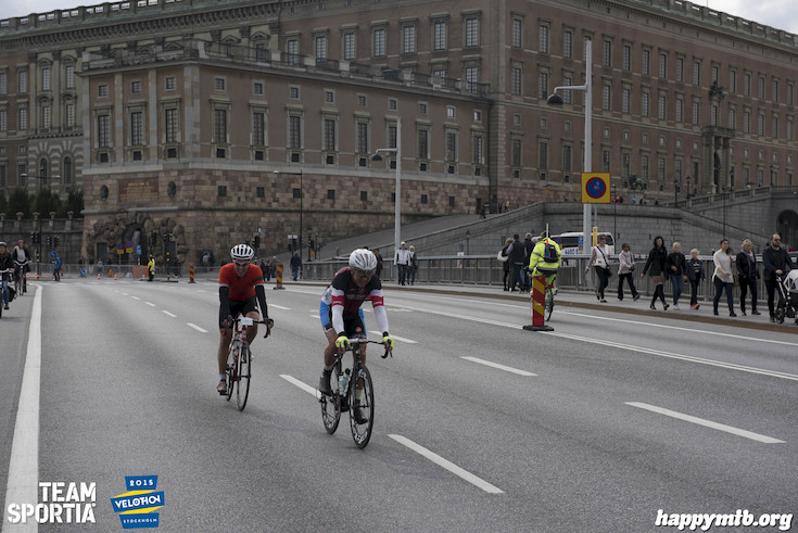 Bild från Velothon Stockholm 2015 - Slottet
