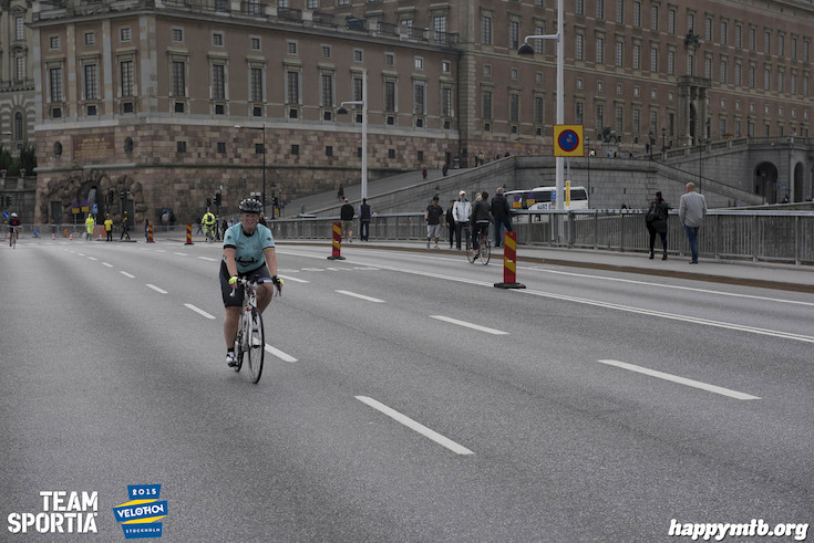 Bild från Velothon Stockholm 2015 - Slottet