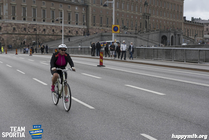 Bild från Velothon Stockholm 2015 - Slottet