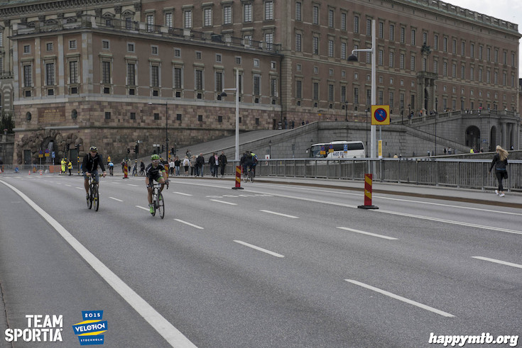 Bild från Velothon Stockholm 2015 - Slottet
