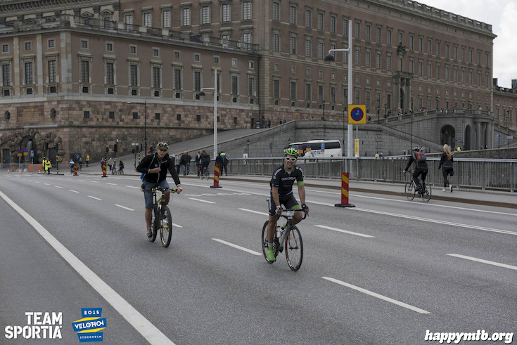 Bild från Velothon Stockholm 2015 - Slottet
