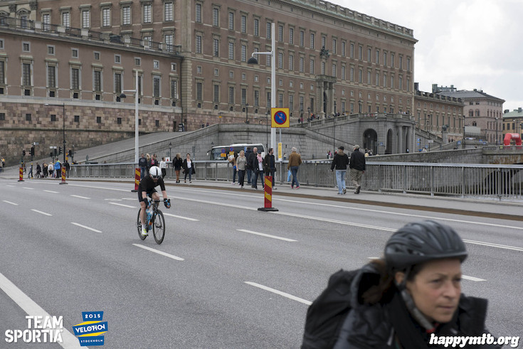 Bild från Velothon Stockholm 2015 - Slottet