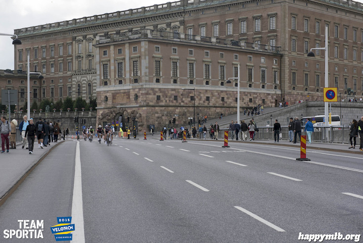 Bild från Velothon Stockholm 2015 - Slottet