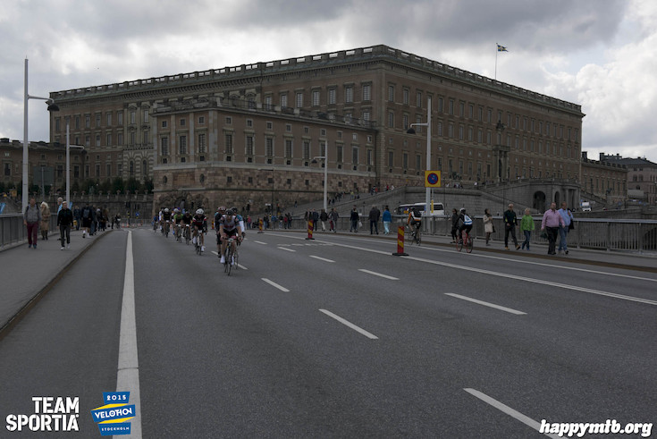 Bild från Velothon Stockholm 2015 - Slottet