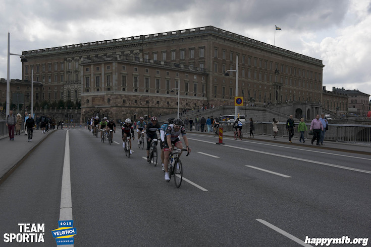 Bild från Velothon Stockholm 2015 - Slottet