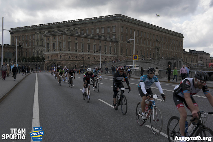 Bild från Velothon Stockholm 2015 - Slottet