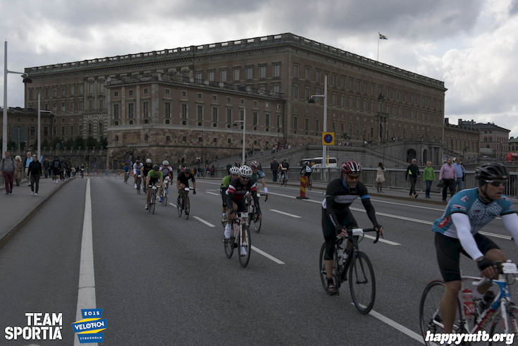Bild från Velothon Stockholm 2015 - Slottet