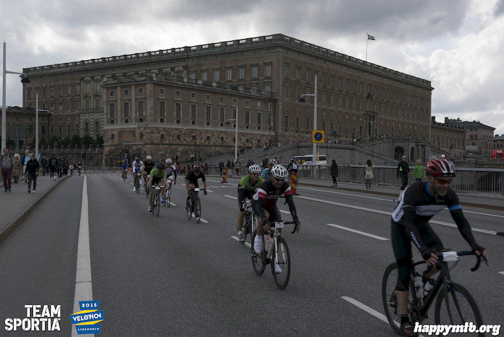 Bild från Velothon Stockholm 2015 - Slottet