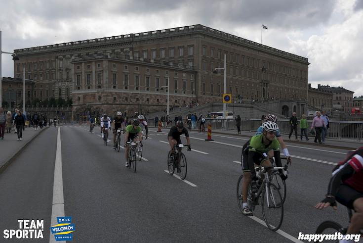 Bild från Velothon Stockholm 2015 - Slottet
