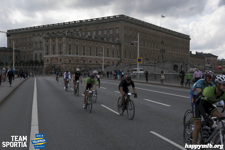 Bild från Velothon Stockholm 2015 - Slottet