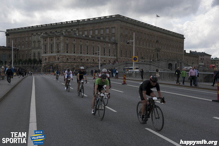 Bild från Velothon Stockholm 2015 - Slottet