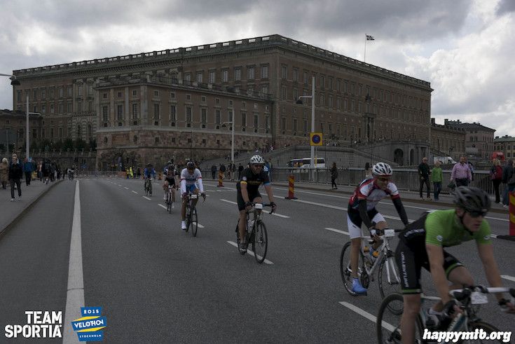 Bild från Velothon Stockholm 2015 - Slottet