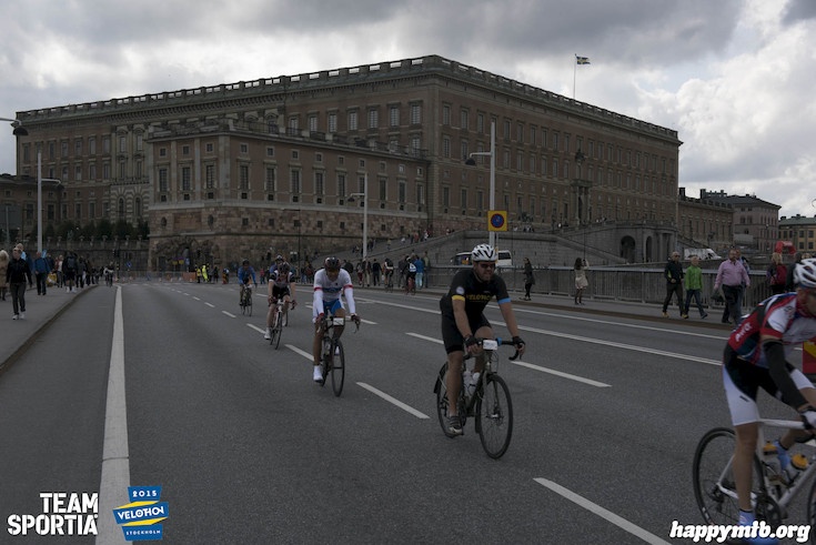 Bild från Velothon Stockholm 2015 - Slottet