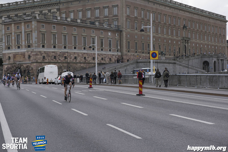 Bild från Velothon Stockholm 2015 - Slottet