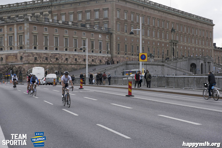 Bild från Velothon Stockholm 2015 - Slottet