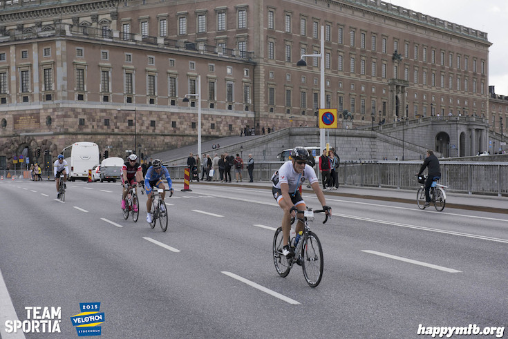 Bild från Velothon Stockholm 2015 - Slottet