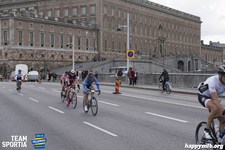 Bild från Velothon Stockholm 2015 - Slottet