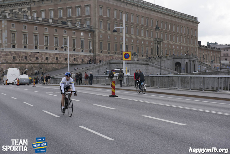 Bild från Velothon Stockholm 2015 - Slottet