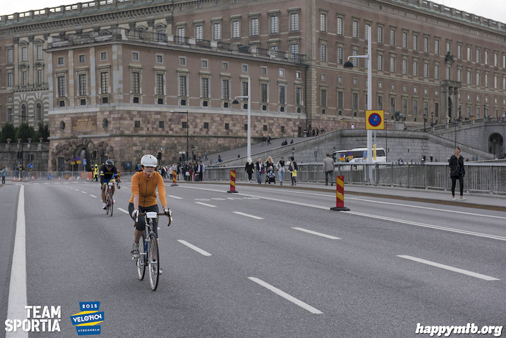 Bild från Velothon Stockholm 2015 - Slottet