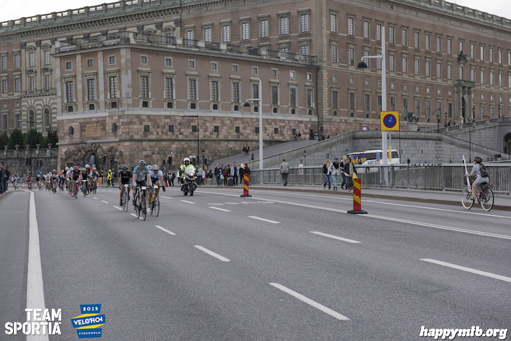 Bild från Velothon Stockholm 2015 - Slottet
