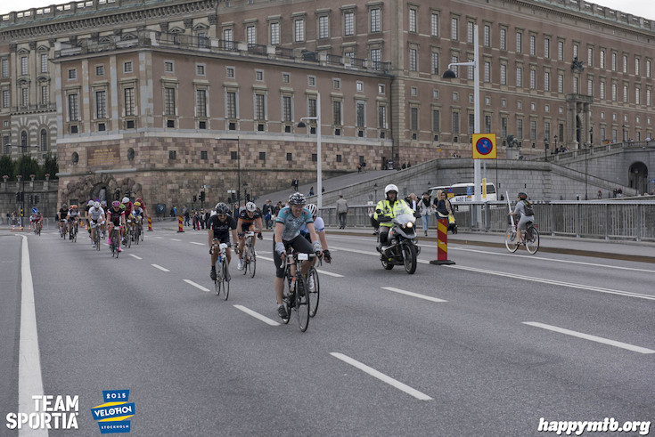 Bild från Velothon Stockholm 2015 - Slottet