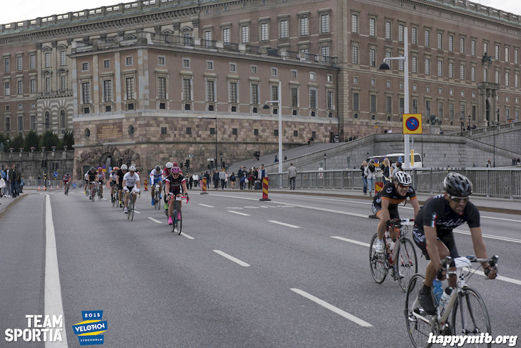 Bild från Velothon Stockholm 2015 - Slottet
