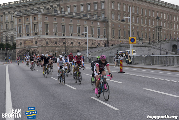 Bild från Velothon Stockholm 2015 - Slottet