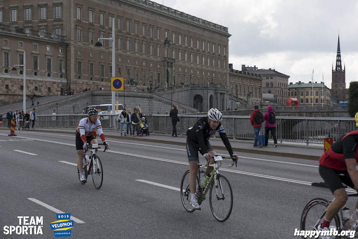 Bild från Velothon Stockholm 2015 - Slottet