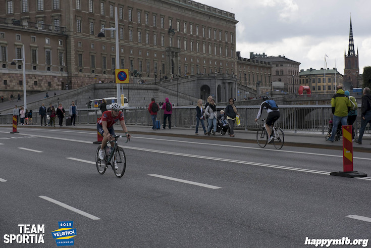 Bild från Velothon Stockholm 2015 - Slottet