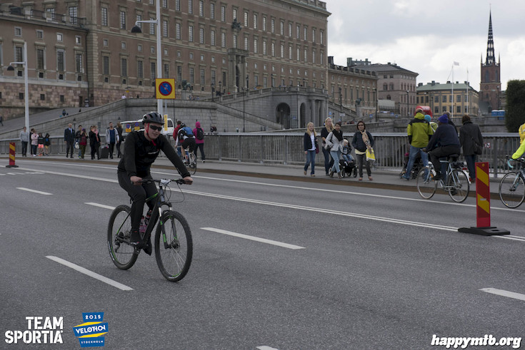 Bild från Velothon Stockholm 2015 - Slottet