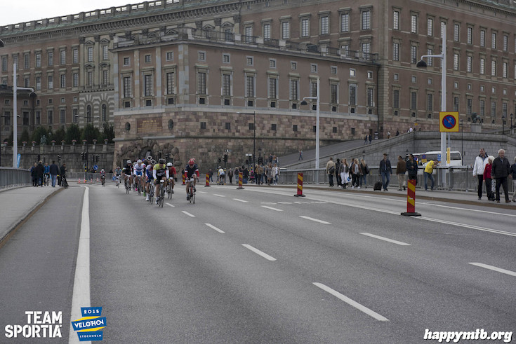 Bild från Velothon Stockholm 2015 - Slottet