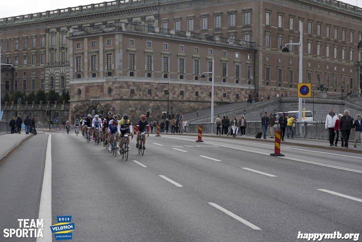 Bild från Velothon Stockholm 2015 - Slottet