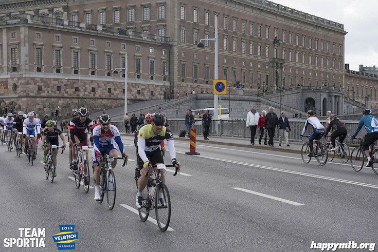 Bild från Velothon Stockholm 2015 - Slottet