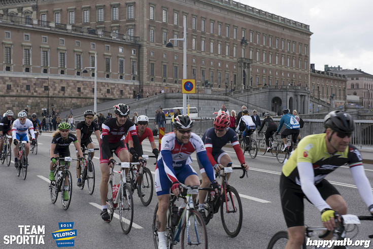 Bild från Velothon Stockholm 2015 - Slottet