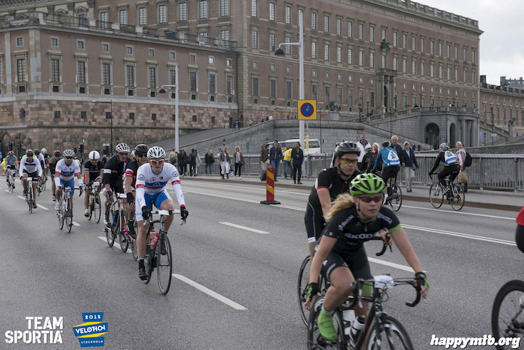 Bild från Velothon Stockholm 2015 - Slottet