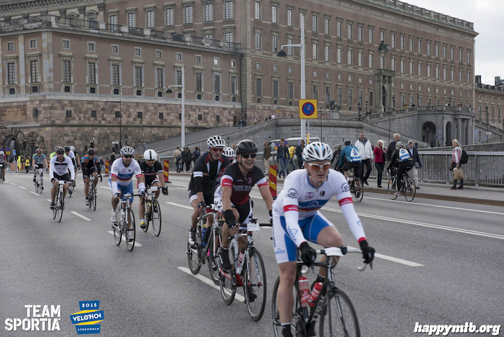 Bild från Velothon Stockholm 2015 - Slottet