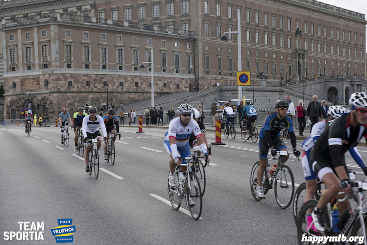 Bild från Velothon Stockholm 2015 - Slottet