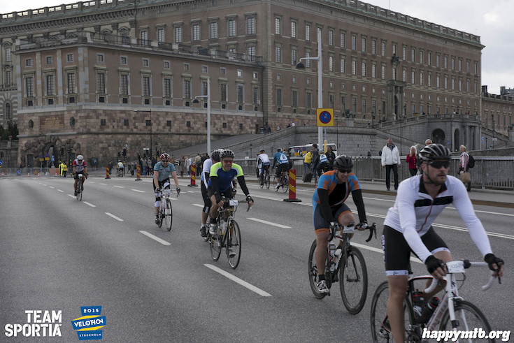 Bild från Velothon Stockholm 2015 - Slottet