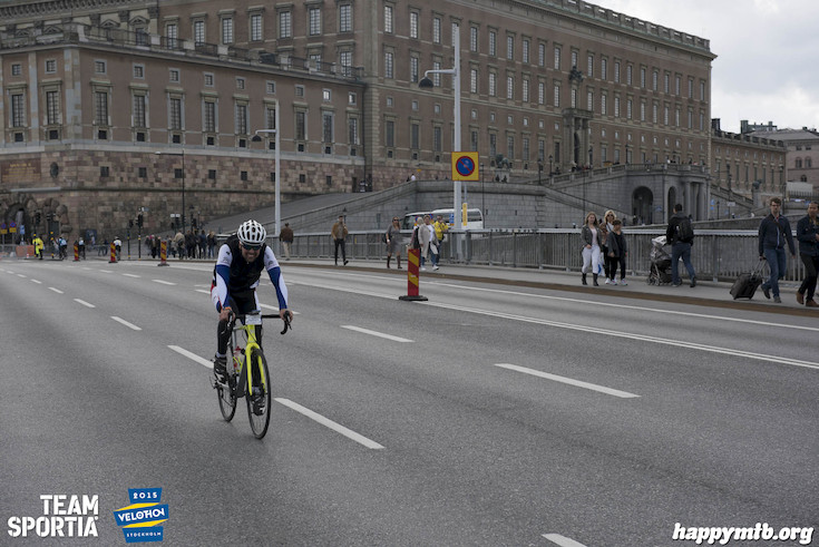 Bild från Velothon Stockholm 2015 - Slottet