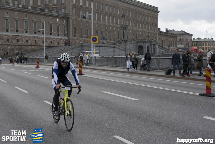 Bild från Velothon Stockholm 2015 - Slottet