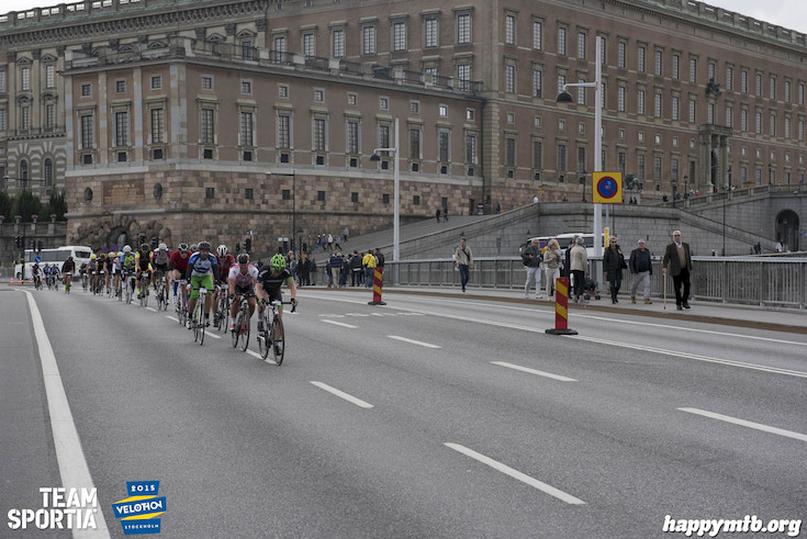 Bild från Velothon Stockholm 2015 - Slottet