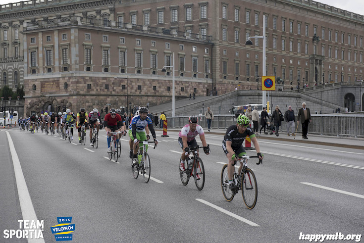 Bild från Velothon Stockholm 2015 - Slottet