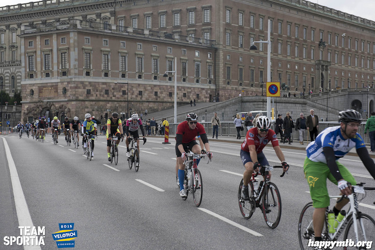 Bild från Velothon Stockholm 2015 - Slottet
