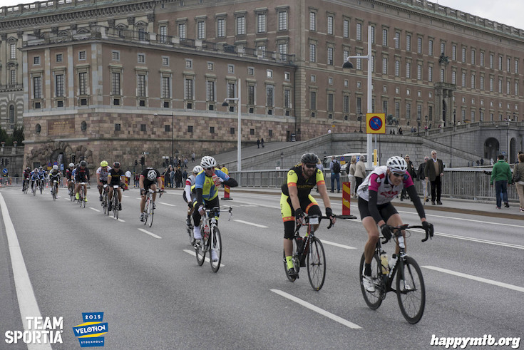 Bild från Velothon Stockholm 2015 - Slottet