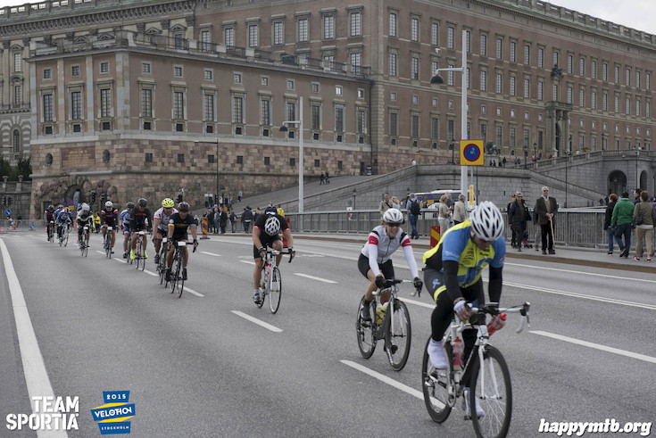 Bild från Velothon Stockholm 2015 - Slottet
