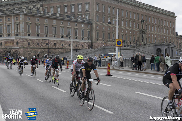 Bild från Velothon Stockholm 2015 - Slottet