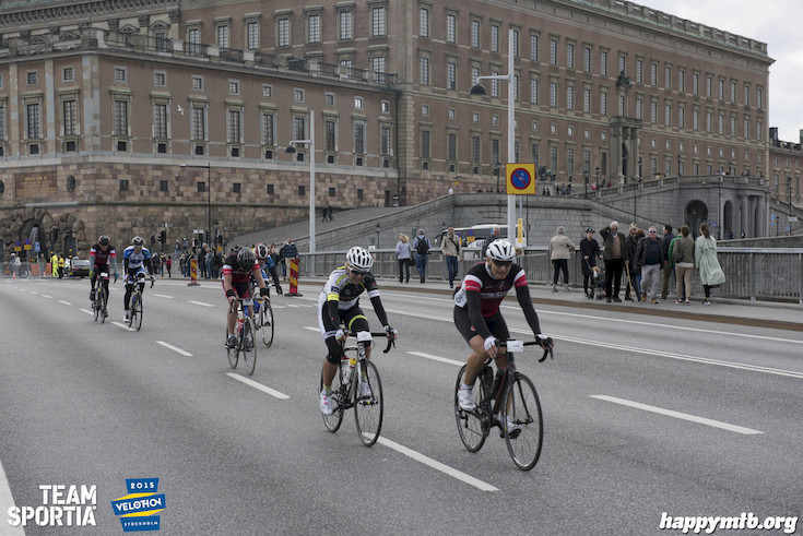 Bild från Velothon Stockholm 2015 - Slottet